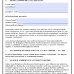 Idaho Durable Medical Power of Attorney Form