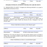 Hawaii Durable Medical Power of Attorney Form