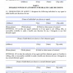 Free Hawaii Medical Power of Attorney Form