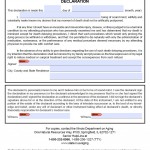 Illinois Living Will Form (Advance Directive)
