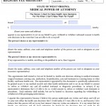 West Virginia Medical Power of Attorney Form